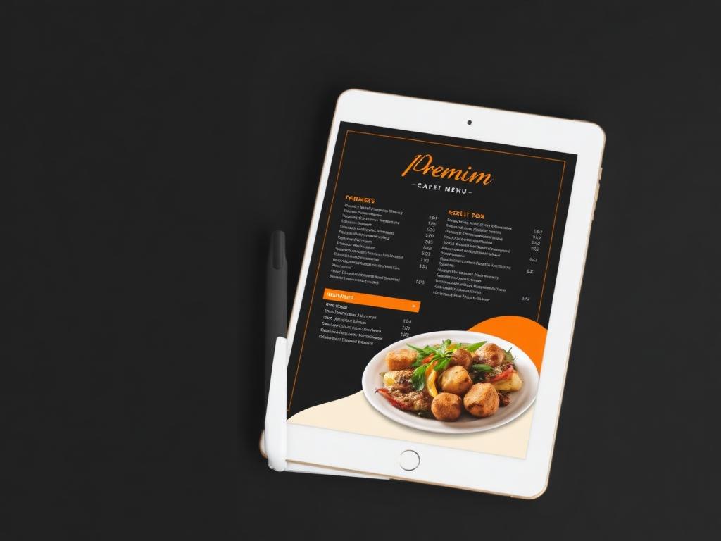 Digital menu by MOERA